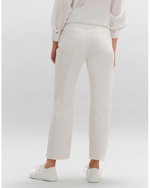 Opus White 5-Pocket-Jeans