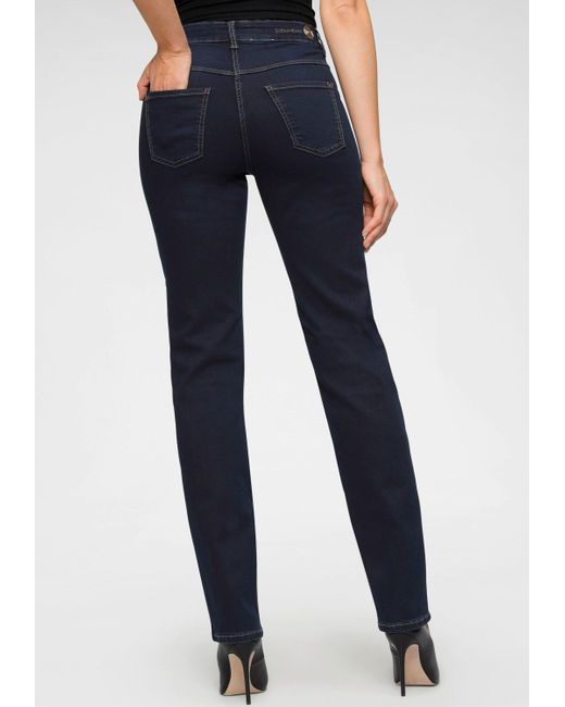 M·a·c Blue Regular-fit-Jeans Dream (1-tlg) Plain/ohne Details