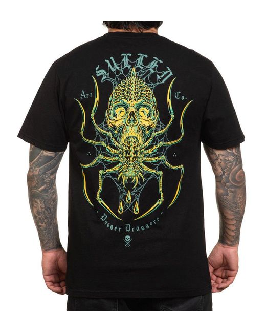 Sullen T-Shirt Dagger Draggers in Black für Herren