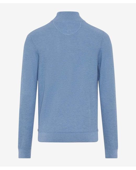 Brax Strickpullover in Blue für Herren