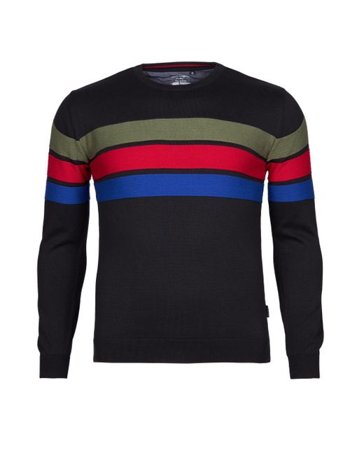 Hajo Rundhalspullover H Pullover RH in Blue für Herren