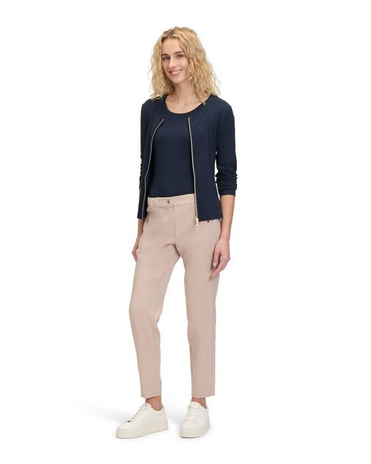 Betty Barclay Natural Stretch-Hose mit elastischem Bund Reißverschluss