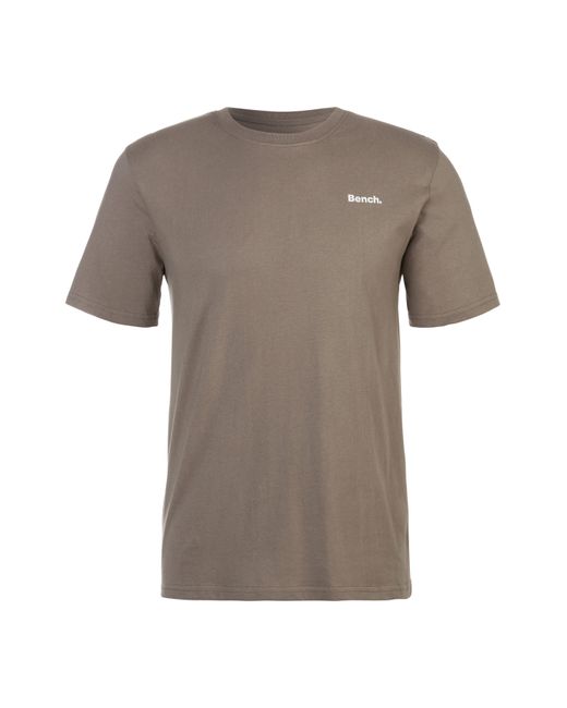 Bench T-Shirt mit kleinem Markenaufdruck vorn in Gray für Herren