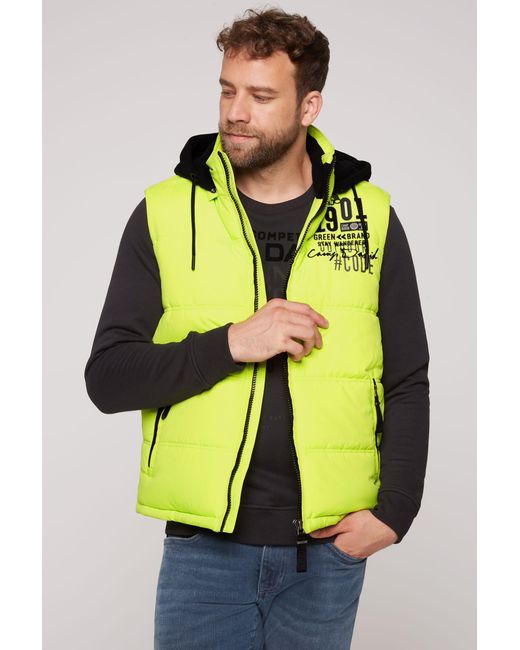 Camp David Steppweste mit Stickerei in Gelb fr Herren | Lyst DE