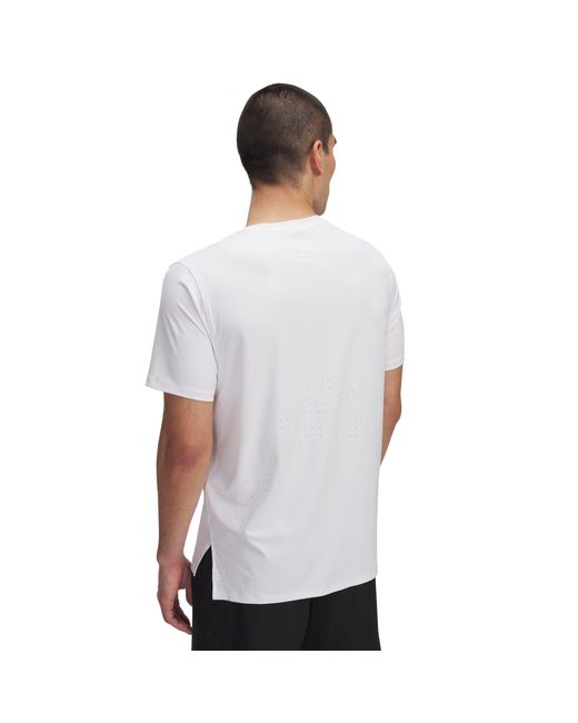 Under Armour ® - T-Shirt UA Launch Elite Shortsleeve 1389802 in White für Herren