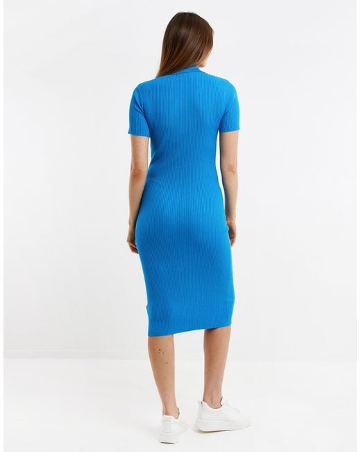 Threadbare Blue Jerseykleid Elma im stylischen Design