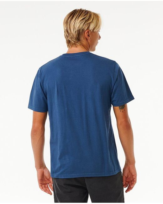 Rip Curl Print- Surf Revival Mumma Kurzärmliges T-Shirt in Blue für Herren