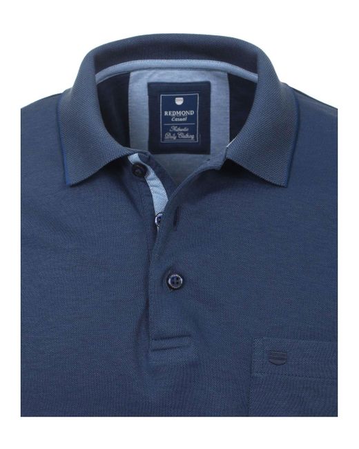 Redmond Poloshirt NOS POLO SHI in Blue für Herren