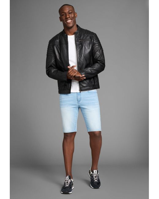 Bruno Banani Jeansshorts Hutch-Shorts niedrige Leibhöhe in Blue für Herren