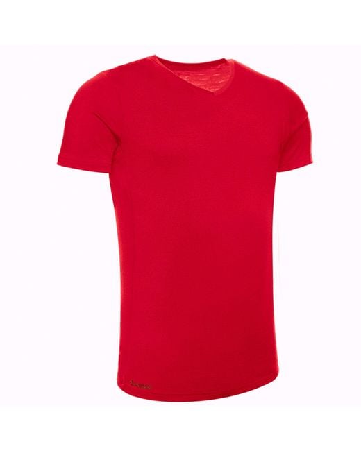 Kaipara - Merino Sportswear Kaipara in Red für Herren