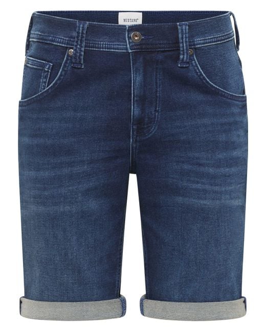 Mustang Slim-fit-Jeans Style Chicago Shorts Z in Blue für Herren