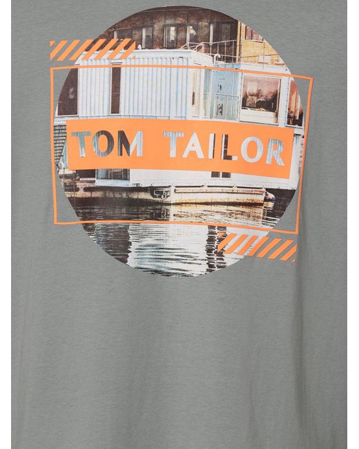 Tom Tailor T-Shirt in Gray für Herren