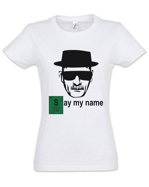 Urban Backwoods Print- Say My Name T-Shirt Walter Breaking White Ehrmantraut Bad