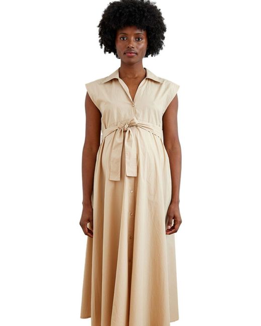 VERTBAUDET Natural Maxikleid