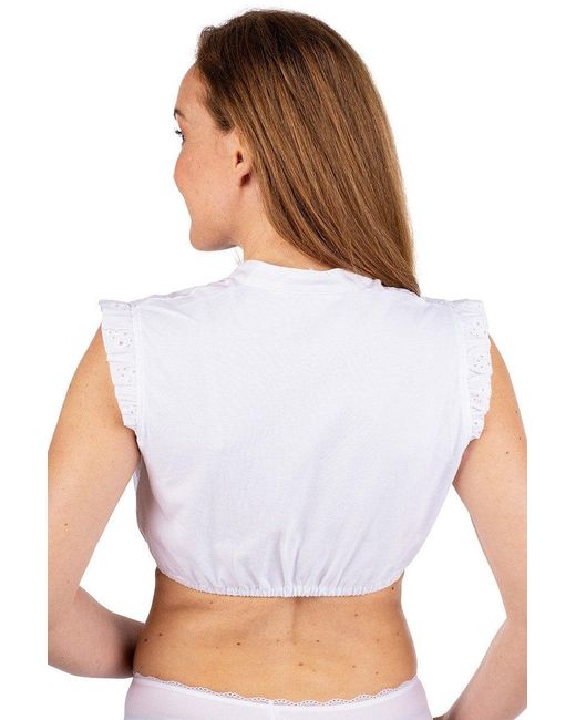 hammerschmid White Dirndlbluse