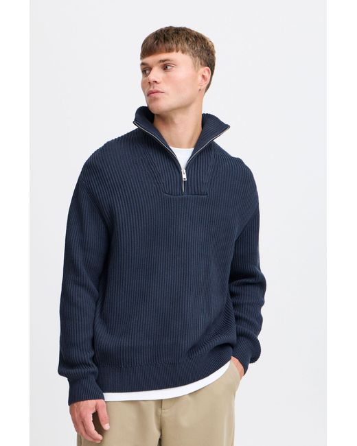 Solid SDNALLE schicker Troyer in Blue für Herren