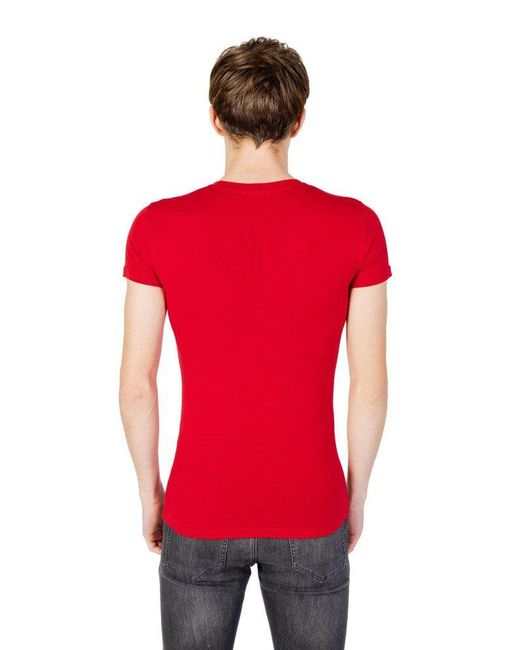 Emporio Armani T-Shirt in Red für Herren