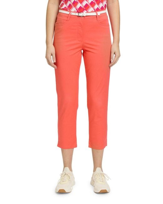 Betty Barclay Red Stoffhose Sommerhose ü Mit Gürtel