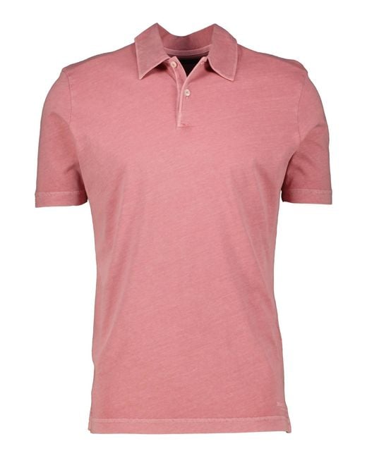 Marc O' Polo Poloshirt (1-tlg) in Pink für Herren
