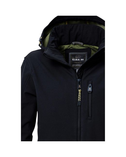 G.i.g.a. Dx .I.G.A. DX by killtec 3-in-1-Funktionsjacke Softshelljacke GW 29 MN SFTSHLL JCKT in Black für Herren