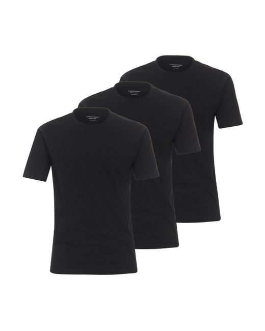 CASA MODA 3er Pack Basic in Black für Herren