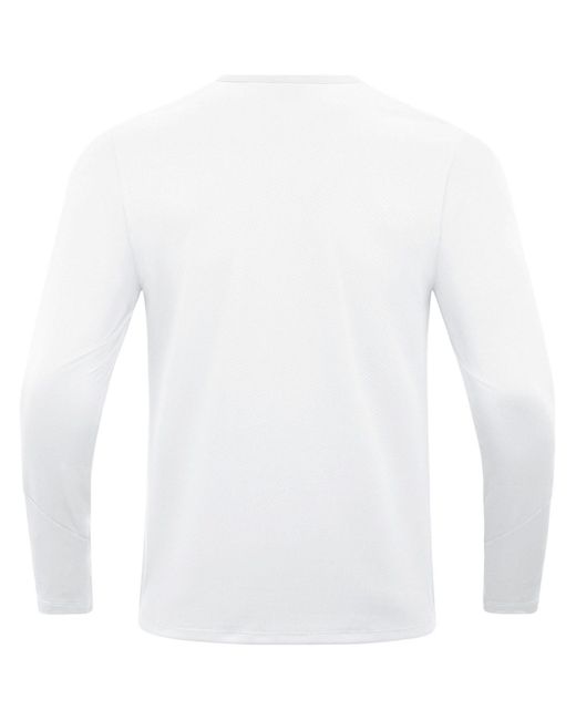 JAKÒ Fleecepullover Pullover Power 8823 in White für Herren
