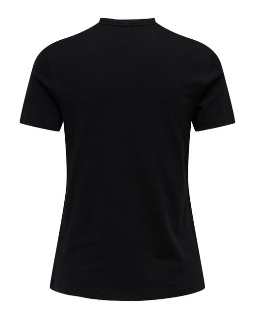 Lyst TRUDY ONLY in (1-tlg) T-Shirt Stickerei | Schwarz DE