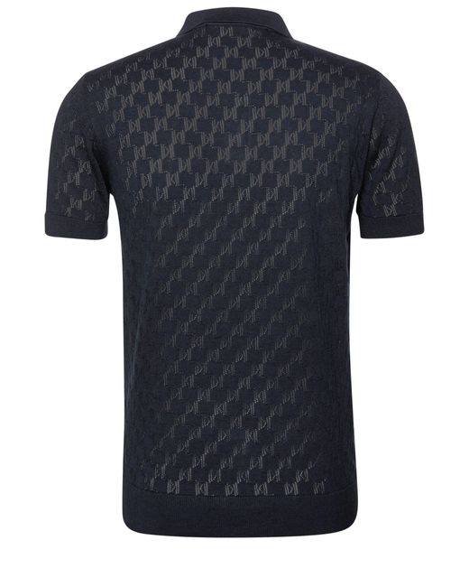 Karl Lagerfeld Strickpullover in Strickqualität (1-tlg) in Black für Herren