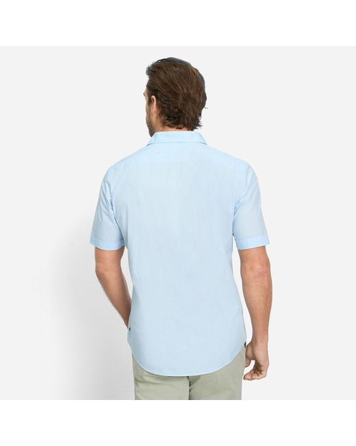 Olymp Kurzarmhemd Hemd Casual in Blue für Herren