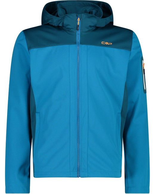 CMP Funktionsjacke MAN JACKET ZIP HOOD in Blue für Herren