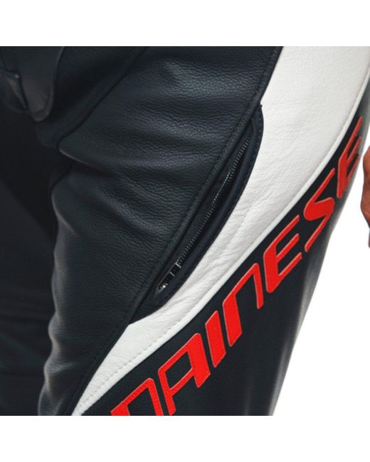 DAINESE Motorradkombi Laguna Seca 5 2-Teiler Motorrad Lederkombi in Black für Herren