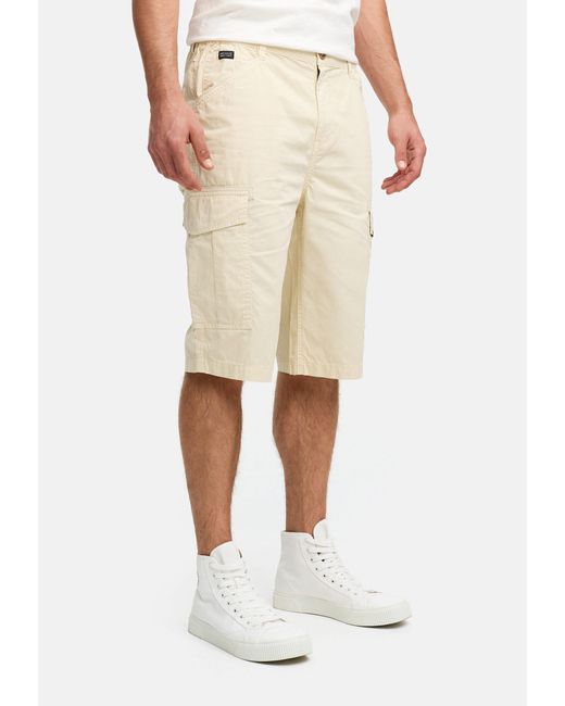 INDICODE Chinoshorts INNadim in Natural für Herren