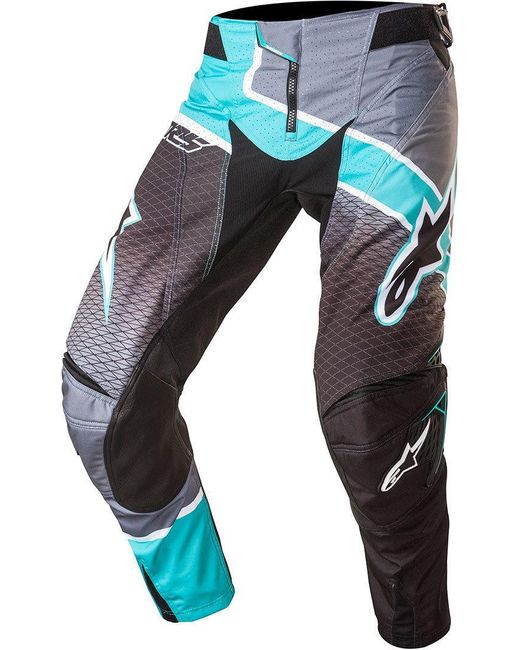Alpinestars Motorradhose Techstar Venom Motocross Hose 2017 Atmungsaktiv belüftet dehnbar in Blue für Herren