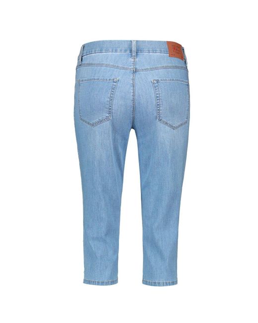 Gerry Weber Blue Caprihose SOL:INE SLIM FIT CAPRI (520294-66835)