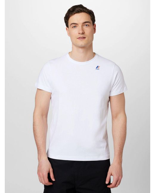 K-Way T-Shirt LE VRAI EDOUARD (1-tlg) in White für Herren
