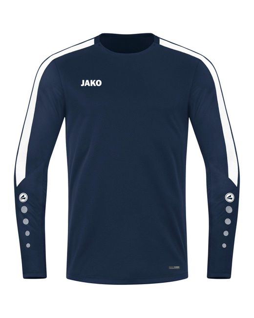 JAKÒ Fleecepullover Pullover Power 8823 in Blue für Herren