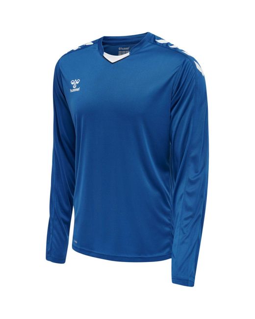 Hummel Langarmshirt Langarm Trikot hmlCore XK Poly Jersey L/S 211461 in Blue für Herren