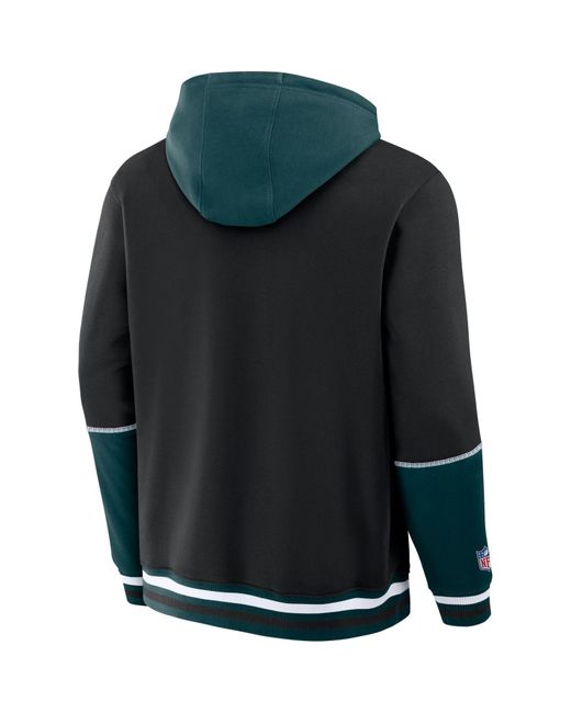 Fanatics Kapuzenpullover Foundation NFL Philadelphia Eagles in Black für Herren