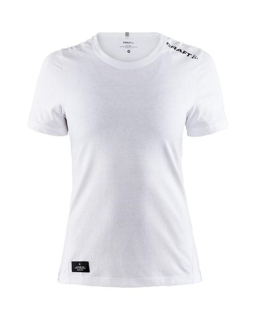 C.r.a.f.t White T-Shirt Community Mix SS Tee
