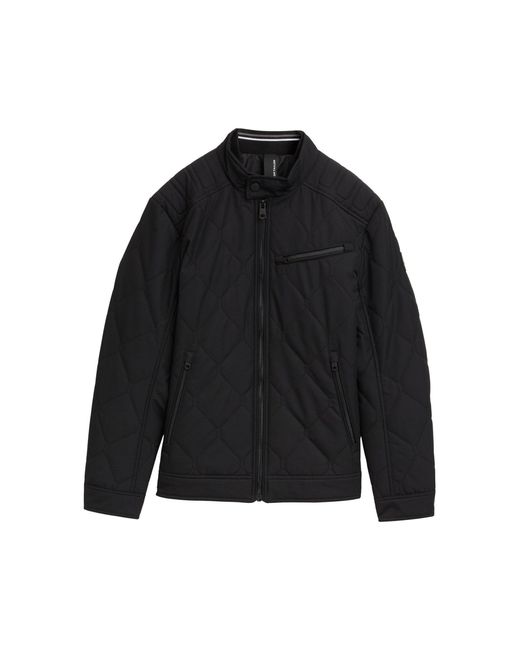 Tom Tailor Funktionsjacke biker jacket in Black für Herren
