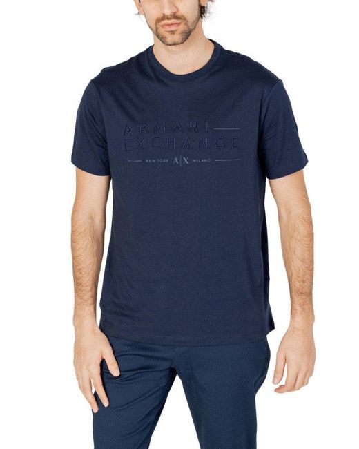 Armani Exchange T-Shirt in Blue für Herren