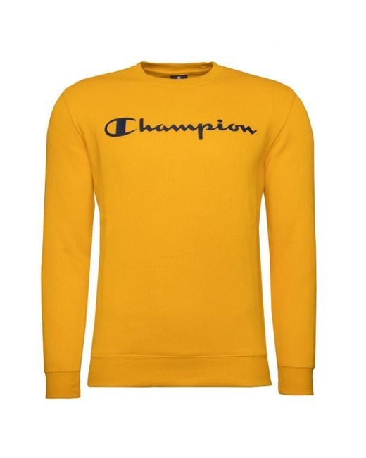 Champion 2024 sweater gelb