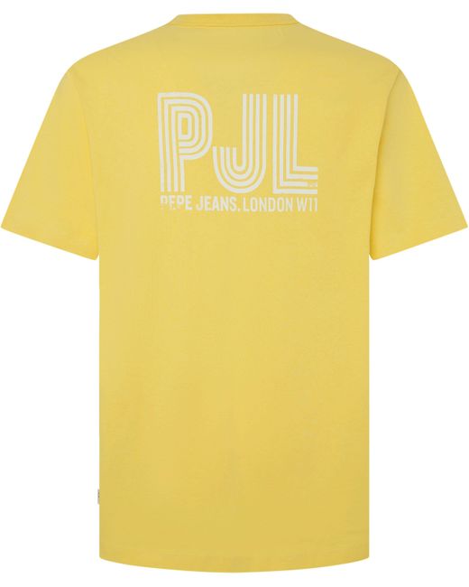 Pepe Jeans T-Shirt AARON in Yellow für Herren