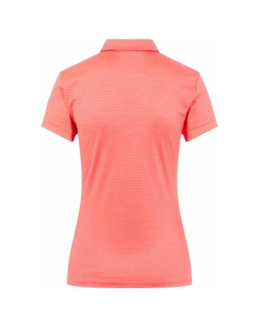J.Lindeberg Pink . Poloshirt Sue Golf Polo Tropical Coral