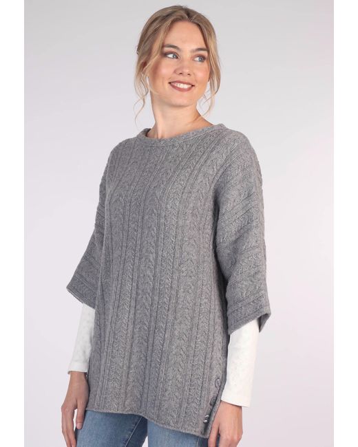 Sorgenfri Sylt Gray Strickpullover Mitzi