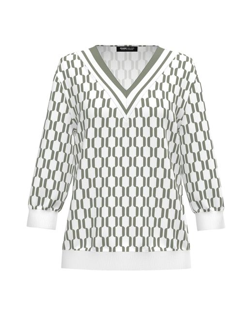 FRANK WALDER White Hemdbluse S52Bluse 583078