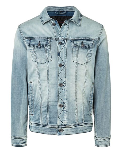 Timezone Steppjacke in Blue für Herren