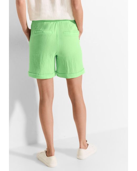 Cecil Green Shorts Middle Waist