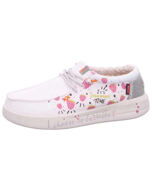 Fusion Pink Schnürschuh