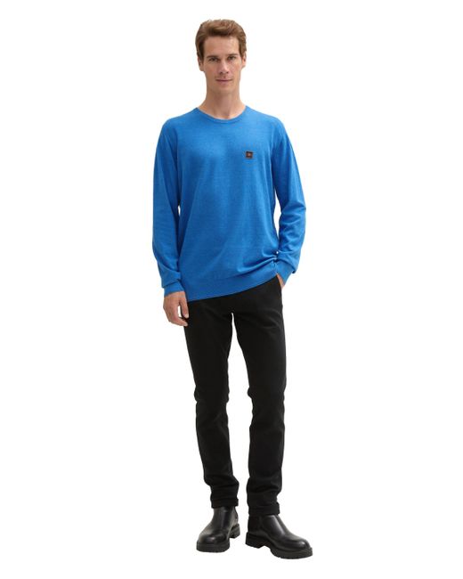Tom Tailor Strickpullover in Blue für Herren